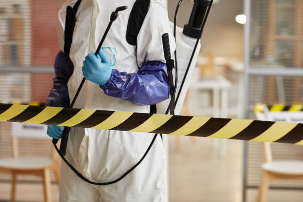 Professional Infectious Disease Decontamination technician working in Virginia, IL